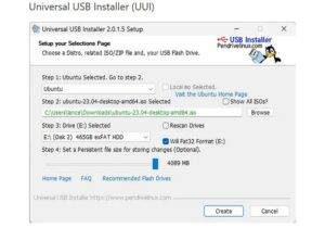 Universal USB Installer: Crea facilmente unità avviabili