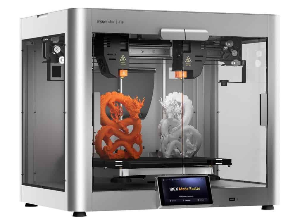 Snapmaker Stampante 3D J1s: Prestazioni Semi Professionali con Versatilità Avanzata