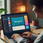 Notepad AI su Windows 11