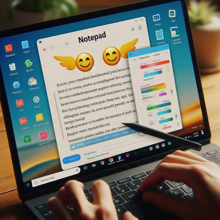 Formattazione Notepad Windows 11
