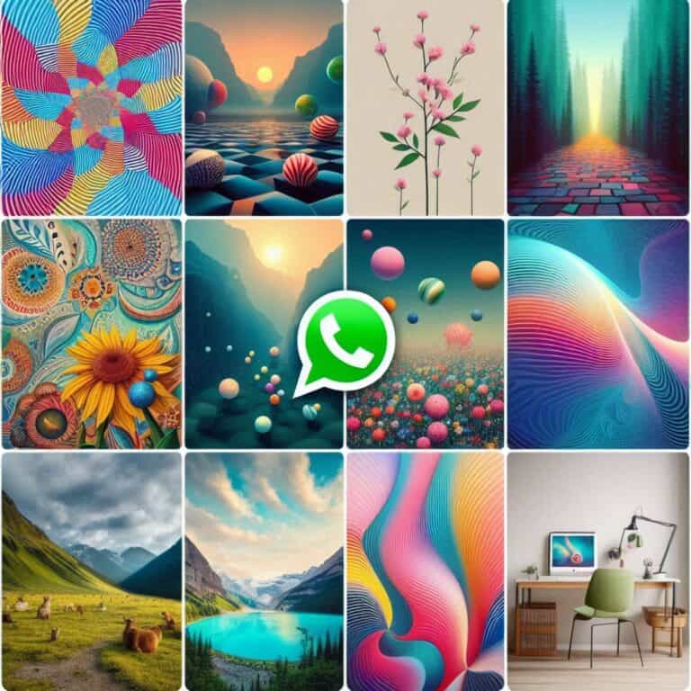 Sfondi AI per le chat generate di WhatsApp