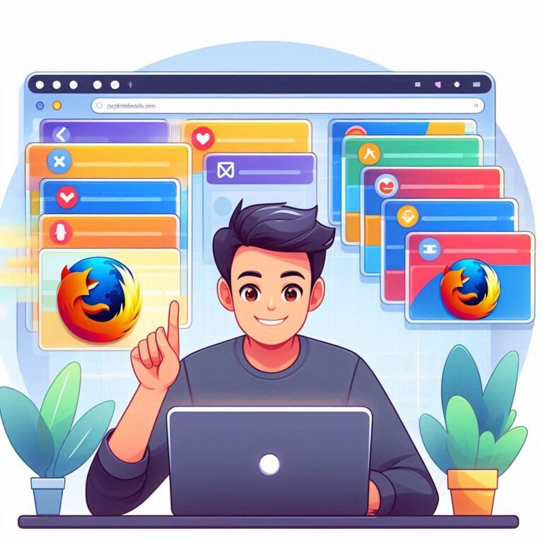 Firefox Supporta gruppi di schede