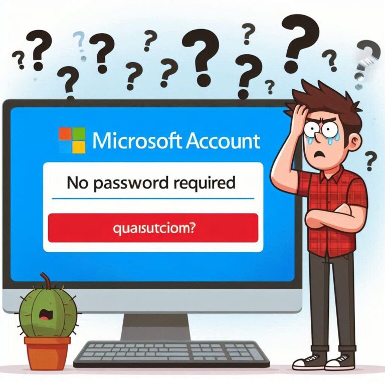 Account Microsoft senza password di default