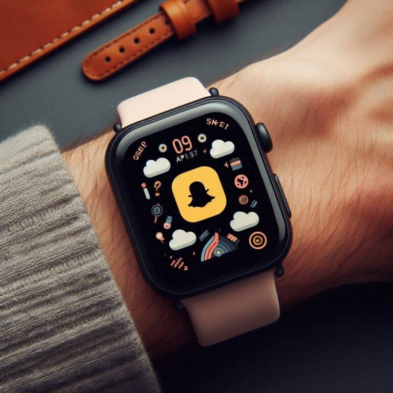 Snapchat su Apple Watch con app minimalista
