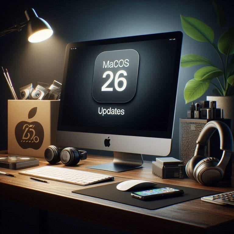 MacOS 26 Aggiornamenti in confezione