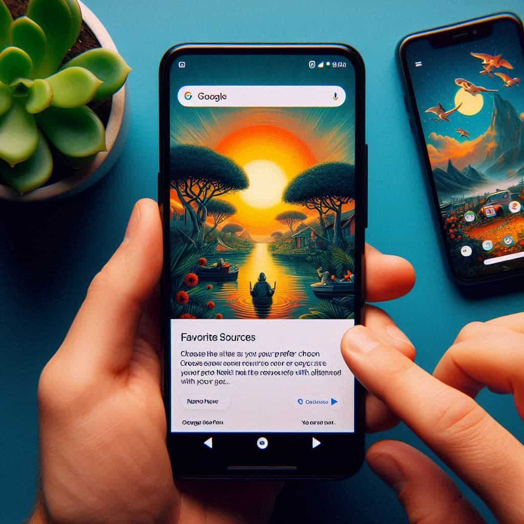 Fonti preferite su Google