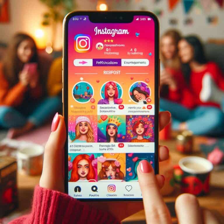 Instagram repost e scheda amici