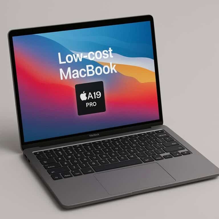 MacBook low-cost con chip A19 Pro