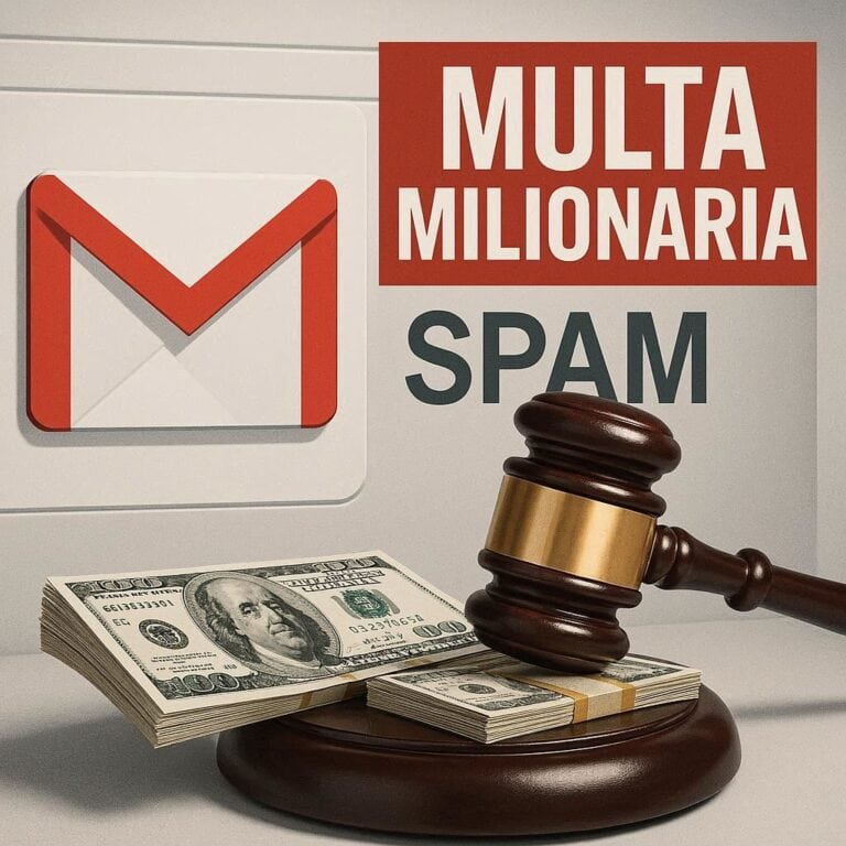 Spam in Gmail: multa milionaria