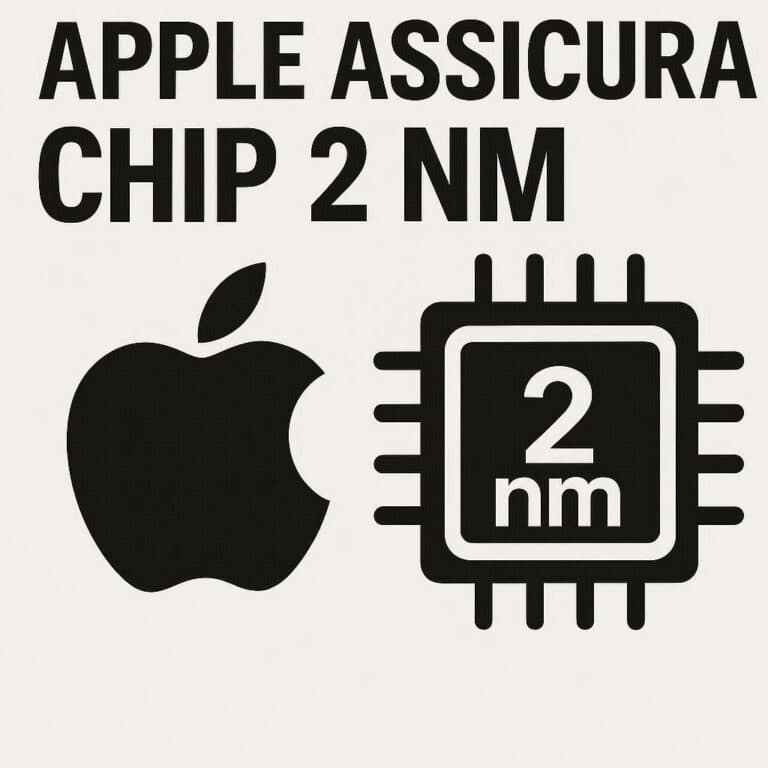 Apple assicura chip 2 nm