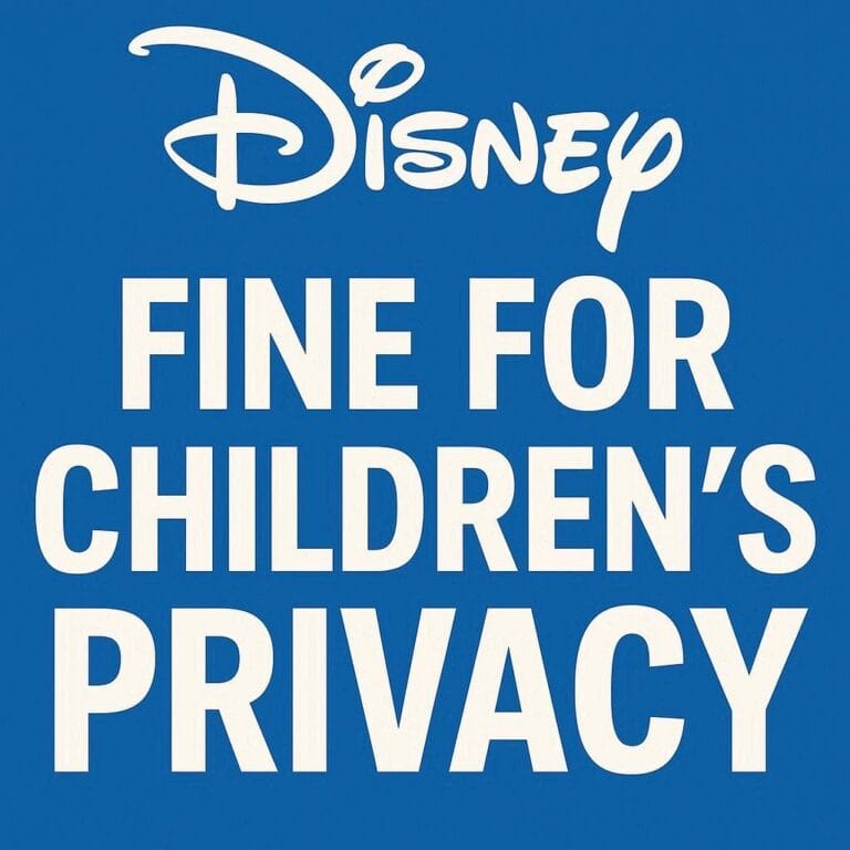 Disney, multa per privacy bambini
