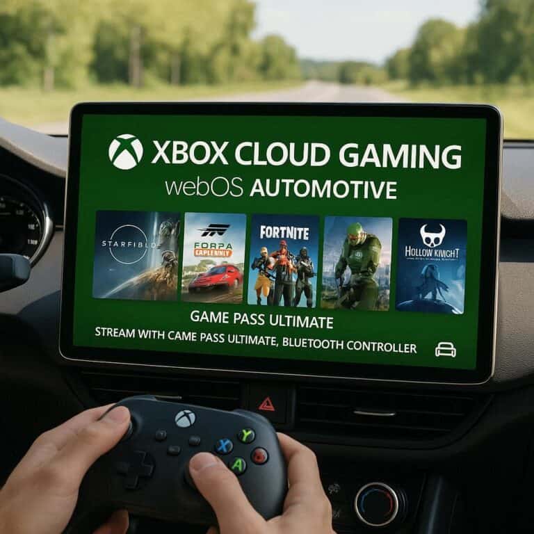 Xbox in auto