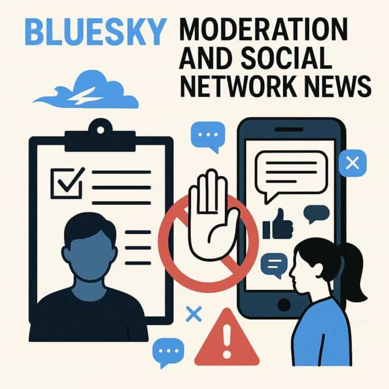 Bluesky: moderazione e novità
