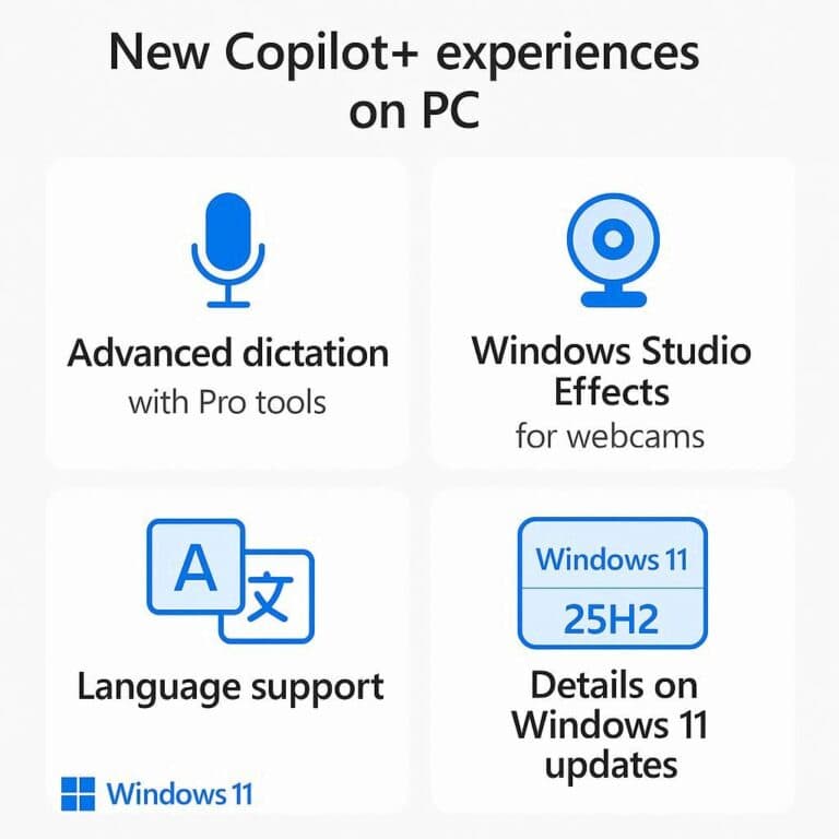 Nuove esperienze per Copilot+