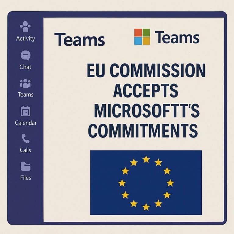 Microsoft, Teams e Impegni UE